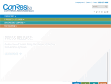 Tablet Screenshot of conres.com